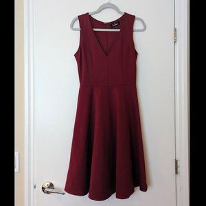 Lulu’s Hello World fit and flare dress, size medium
